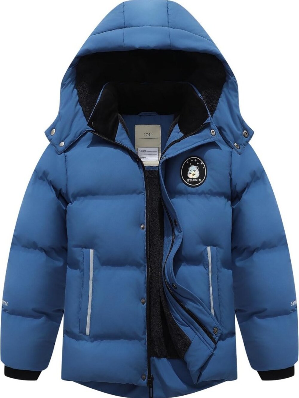 Cozy Kids Puffer Jacket for Boys - Warm Cotton Winter Coat, Stylish & Durable